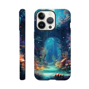 Underwater Paradise Ocean Phone Case - Tough case, Apple - iPhone 13 Pro