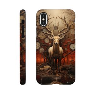 Forest Spirit God of Time Phone Case - Tough case, Apple - iPhone XS