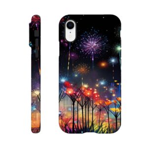Fireworks and Flowers of Light and Color Phone Case - Tough case, Apple - iPhone XR