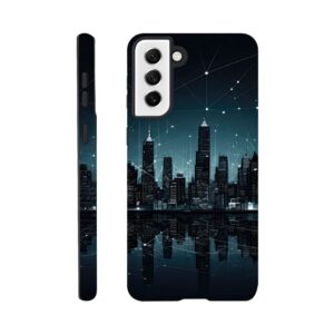 City Skyline Night Constellations Phone Case - Tough case, Samsung - Galaxy S21 Plus