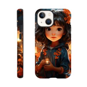Enchanted World – Girl – Phone Case - Tough case, Apple - iPhone 13 Mini