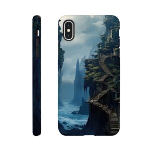 Cliffside Kingdom Landscape Phone Case - Tough case, Apple - iPhone XS Max