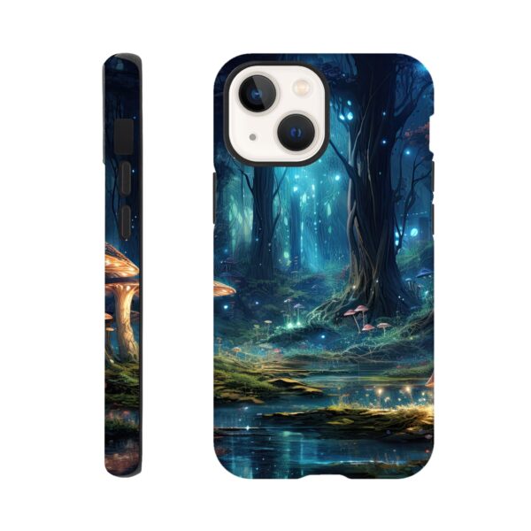 Enchanted Forest of Lights Phone Case - Tough case, Apple - iPhone 13 Mini