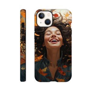 Pure Happiness Joyful Girl Phone Case - Tough case, Apple - iPhone 13