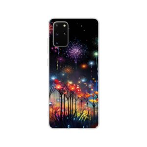Fireworks and Flowers of Light and Color Phone Case - Flexi case, Samsung - Galaxy S20 Plus