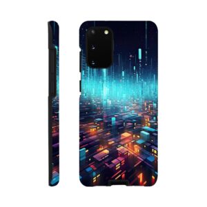 High Speed Data Abstract Phone Case - Tough case, Samsung - Galaxy S20