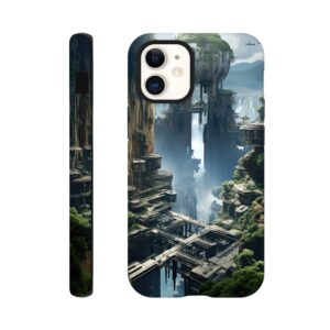 Sci-Fi Concept World Phone Case - Tough case, Apple - iPhone 12 Mini