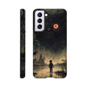 The Watcher Fantasy Monster Phone Case - Tough case, Samsung - Galaxy S21