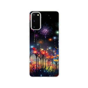 Fireworks and Flowers of Light and Color Phone Case - Flexi case, Samsung - Galaxy S20
