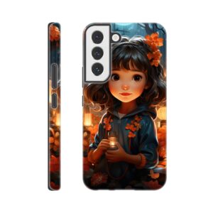 Enchanted World – Girl – Phone Case - Tough case, Samsung - Galaxy S22