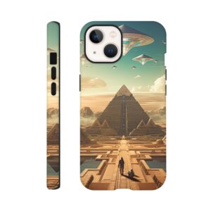 Sci-Fi Futuristic Egypt Phone Case - Tough case, Apple - iPhone 13