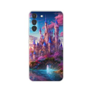 Colorful Fairy Tale Castle Phone Case - Flexi case, Samsung - Galaxy S22 Plus