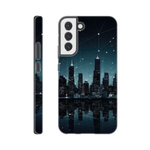 City Skyline Night Constellations Phone Case - Tough case, Samsung - Galaxy S22 Plus