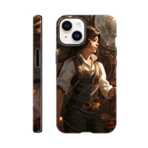 Steampunk Princess Fantasy Phone Case - Tough case, Apple - iPhone 14