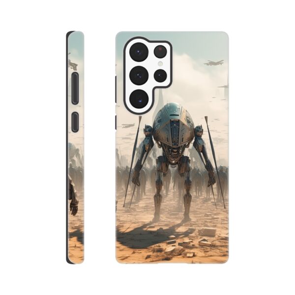 Future War Sci-Fi Futuristic Phone Case - Tough case, Samsung - Galaxy S22 Ultra