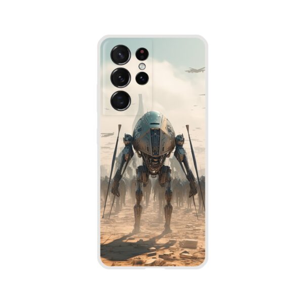 Future War Sci-Fi Futuristic Phone Case - Flexi case, Samsung - Galaxy S21 Ultra