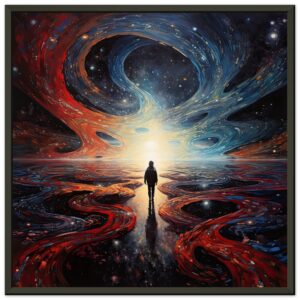 Infinity Abstract Design Frame Print