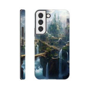 Elven Kingdom Fantasy Landscape Phone Case - Tough case, Samsung - Galaxy S22