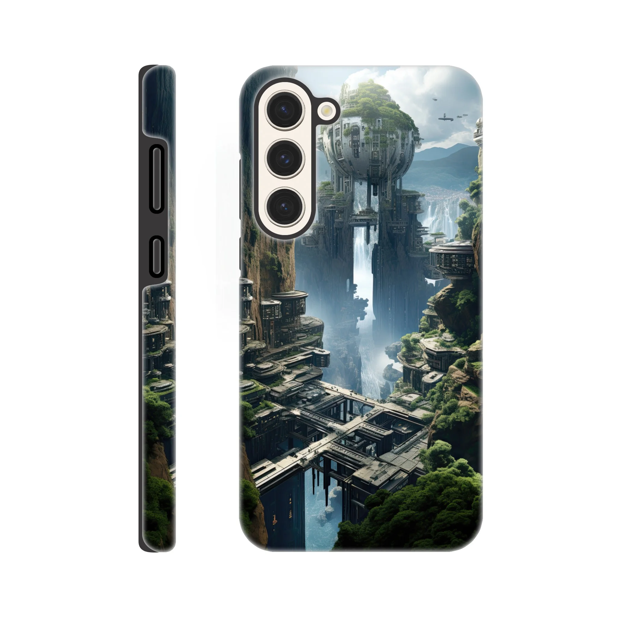 Sci-Fi Concept World Phone Case - Tough case, Samsung - Galaxy S23 Plus