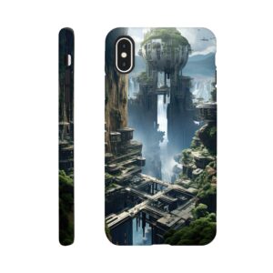 Sci-Fi Concept World Phone Case - Tough case, Apple - iPhone XS Max
