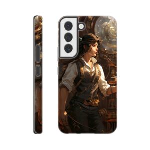 Steampunk Princess Fantasy Phone Case - Tough case, Samsung - Galaxy S22