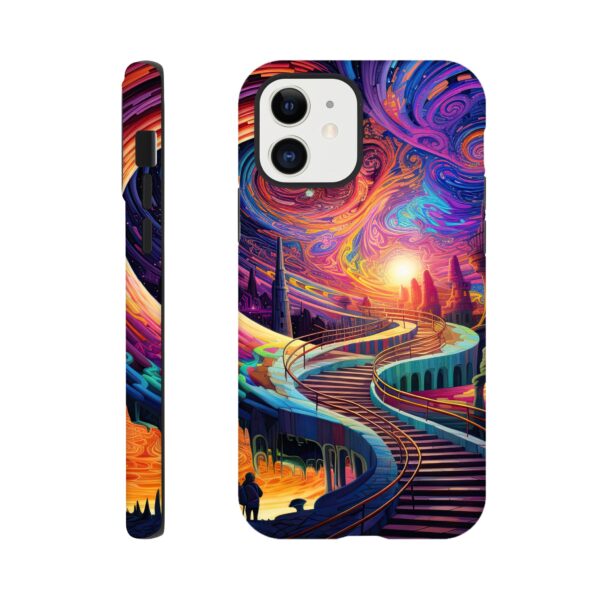 Trippy Colorful Adventure Phone Case - Tough case, Apple - iPhone 12