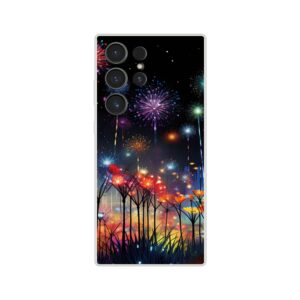 Fireworks and Flowers of Light and Color Phone Case - Flexi case, Samsung - Galaxy S23 Ultra