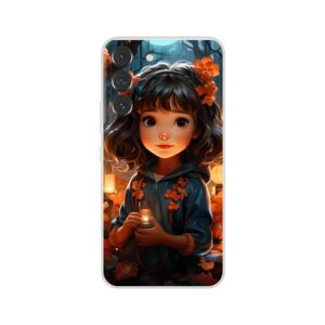 Enchanted World – Girl – Phone Case - Flexi case, Samsung - Galaxy S22