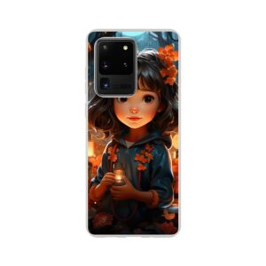 Enchanted World – Girl – Phone Case - Flexi case, Samsung - Galaxy S20 Ultra