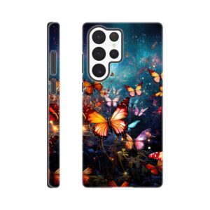 Butterflies of Light Colorful Phone Case - Tough case, Samsung - Galaxy S22 Ultra
