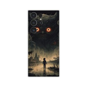 The Watcher Fantasy Monster Phone Case - Flexi case, Samsung - Galaxy S23 Ultra
