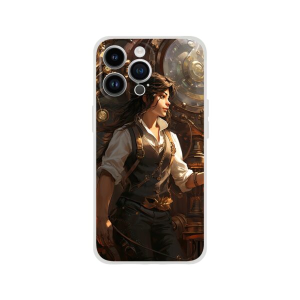 Steampunk Princess Fantasy Phone Case - Flexi case, Apple - iPhone 14 Pro Max
