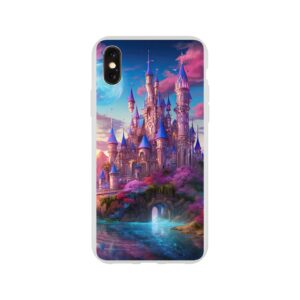 Colorful Fairy Tale Castle Phone Case - Flexi case, Apple - iPhone 12 Mini