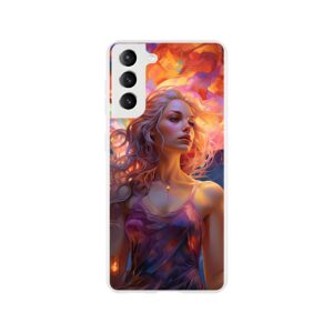 Lovely Lanterns and Colors Phone Case - Flexi case, Samsung - Galaxy S21