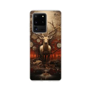 Forest Spirit God of Time Phone Case - Flexi case, Samsung - Galaxy S20 Ultra