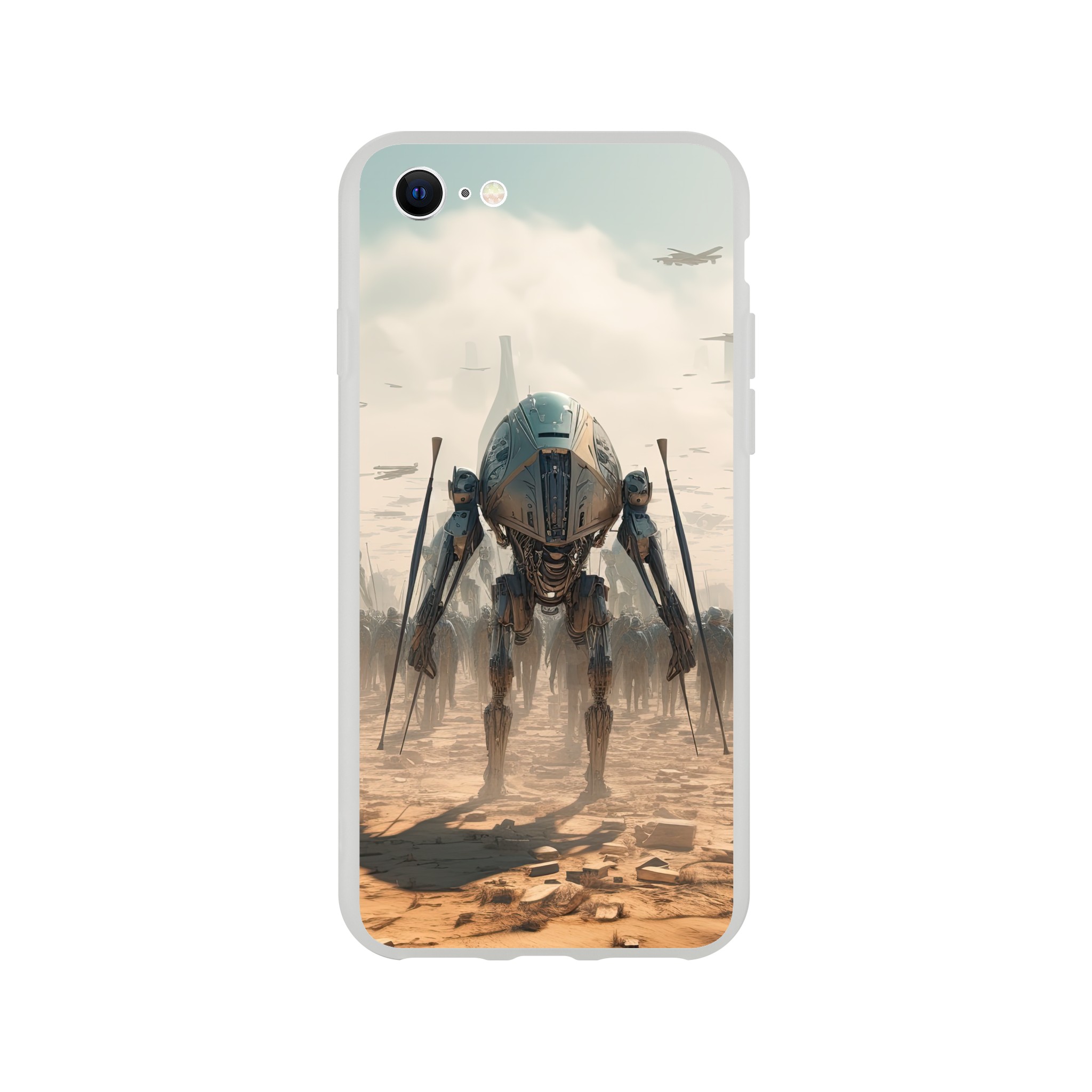 Future War Sci-Fi Futuristic Phone Case – Flexi case, Apple – iPhone 7