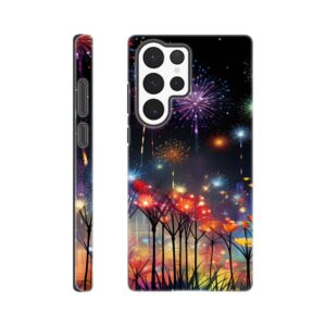 Fireworks and Flowers of Light and Color Phone Case - Tough case, Samsung - Galaxy S22 Ultra
