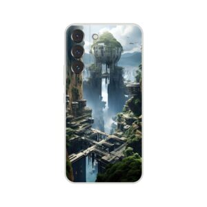 Sci-Fi Concept World Phone Case - Flexi case, Samsung - Galaxy S22