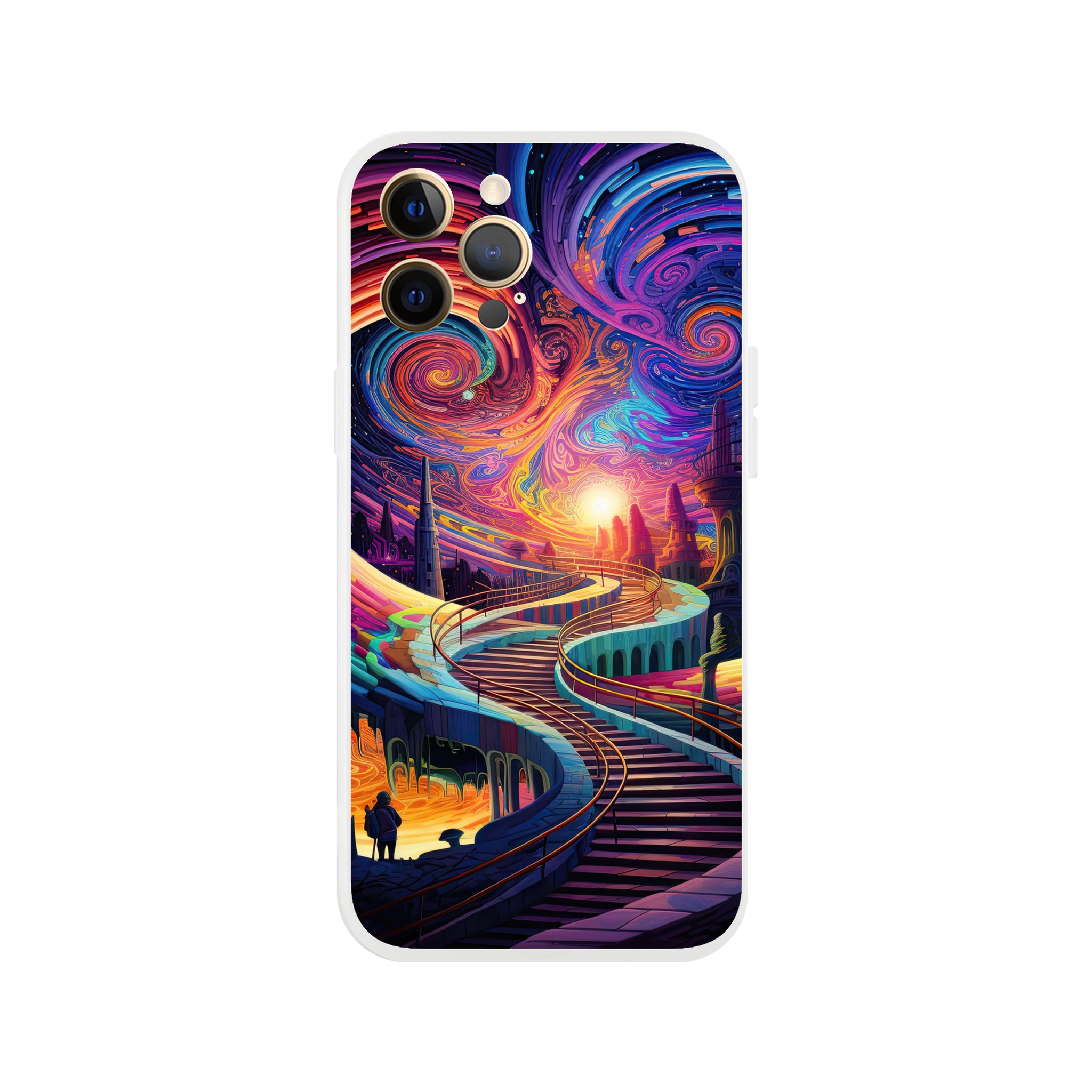 Trippy Colorful Adventure Phone Case – Flexi case, Apple – iPhone 12 Pro Max