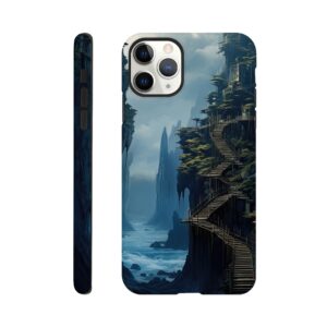 Cliffside Kingdom Landscape Phone Case - Tough case, Apple - iPhone 11 Pro Max
