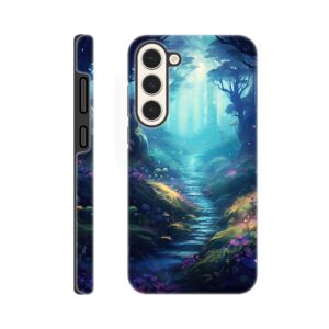 Path Through the Magic Forest Phone Case - Tough case, Samsung - Galaxy S23 Plus