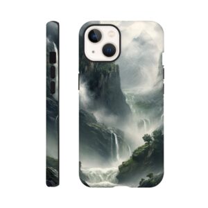 Mountain Waterfalls Rugged Phone Case - Tough case, Apple - iPhone 13