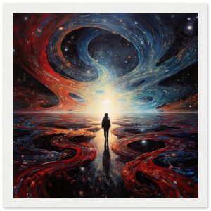 Infinity Abstract Design Frame Print