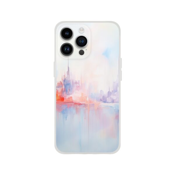 Pastel Abstract City Skyline Phone Case