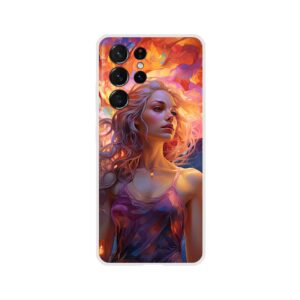 Lovely Lanterns and Colors Phone Case - Flexi case, Samsung - Galaxy S21 Ultra