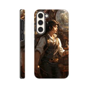 Steampunk Princess Fantasy Phone Case - Tough case, Samsung - Galaxy S23 Plus