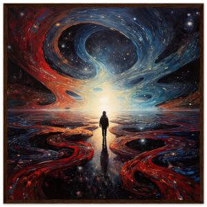 Infinity Abstract Design Frame Print