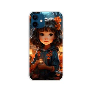 Enchanted World – Girl – Phone Case - Flexi case, Apple - iPhone 12