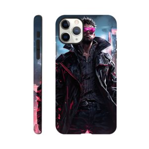 Cool Cyberpunk Dude Phone Case - Tough case, Apple - iPhone 11 Pro Max