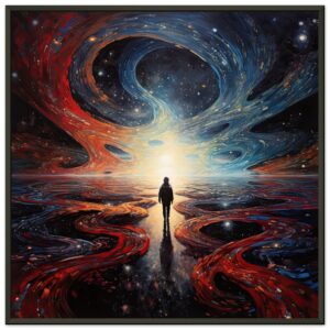 Infinity Abstract Design Frame Print